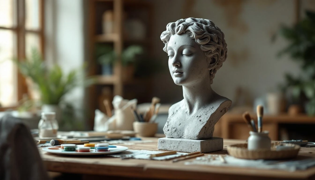 Tutoriel comment peindre une statue ?