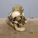 Statue Tête Crâne Skull