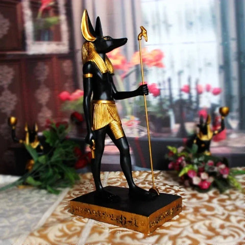 Statue d'Anubis - Dieu égyptien de l'au-delà