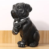 statue chien bond