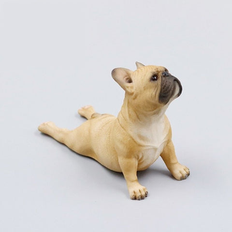 Statue chien mignon