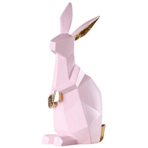 Statue Lapin Origami