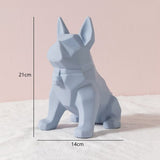 Statue chien bleu pas cher