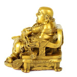 Statue Bouddha Rieur d'Or