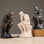 Trio statues homme grecs.