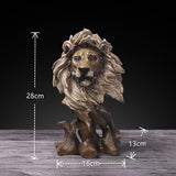 Tête de lion déco