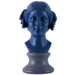 Statue Grecque Femme Bleue