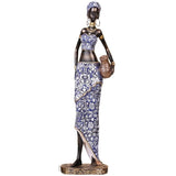 statue femme africaine pas cher