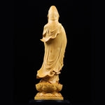 Dos Statue Japonaise Guanyin