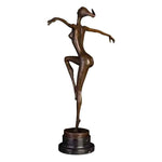 Statue femme contemporain