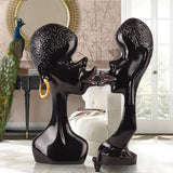 statue amoureux africain