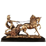 Statue Grecque Cavalier Cheval 