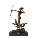 statue de femme guerrière