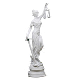 Grande statue déesse justice