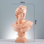 Taille statue apollon