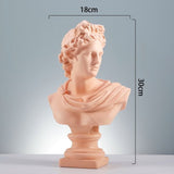 Taille statue apollon