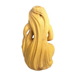 Statue femme en bois