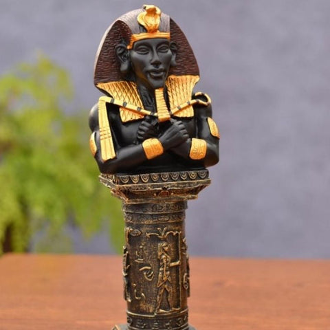 statue pharaon noir