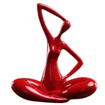 Statue Femme Madame Rouge