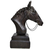 Grosse Tête De Cheval Statue