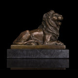 déco statue lion