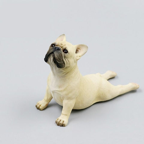 Statue chien bouledogue