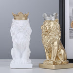 Statue lion pas cher