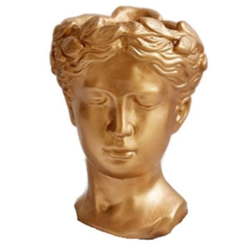 Statue Grecque Femme Or