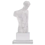 Statue Homme Verre