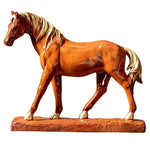 Statue Cheval En Bois Femelle