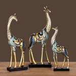 statue girafe or