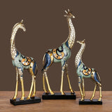 statue girafe or