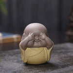 Statue Jizo jaune