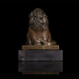 statue de lion bronze