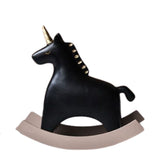 Statue De Cheval Noir