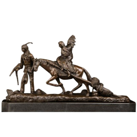 Statue Indienne Bronze