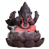 Statue Ganesh Inde Rouge