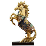 Statue De Cheval En Or