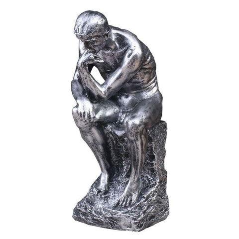 Statue Grecque Homme Argent