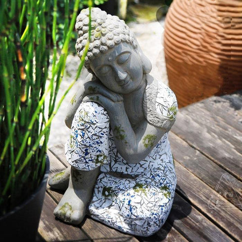 Statue Bouddha pour Jardin extérieur