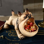 Statue Chien Bouledogue