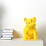 Statue Chien Jaune