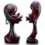 Statue Couple Africain