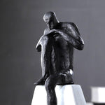 Statue Homme Noir